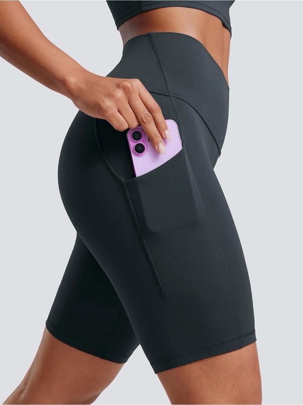 Crz Yoga Butterluxe Biker/Gym Shorts-5 pair